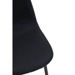 Salford Black Fabric Dining Chair
