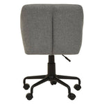 Brent Tufted Grey And Black Home Office Chair