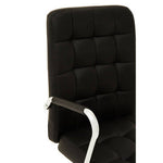 Brent Black Tufted Home Office Chair