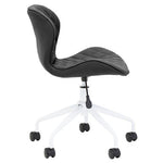 Brent Black And White Home Office Chair