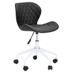 Brent Black And White Home Office Chair