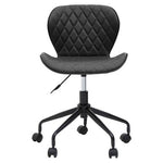 Brent Black Armless Home Office Chair