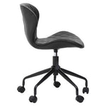 Brent Black Armless Home Office Chair