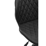 Brent Black Armless Home Office Chair