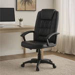 Brent Black Home Office Chair