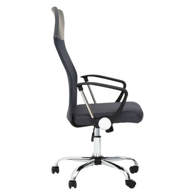 Brent Grey Mesh Home Office Chair
