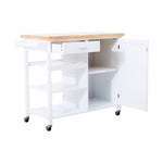 Frankfurt White Kitchen Trolley