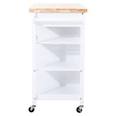 Frankfurt White Kitchen Trolley