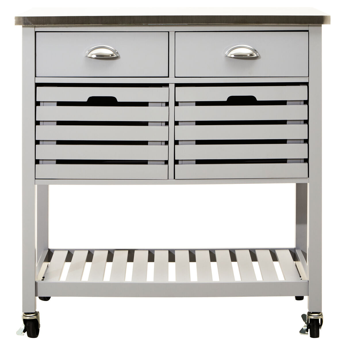 Frankfurt Grey Kitchen Trolley