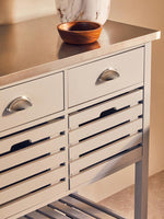 Frankfurt Grey Kitchen Trolley