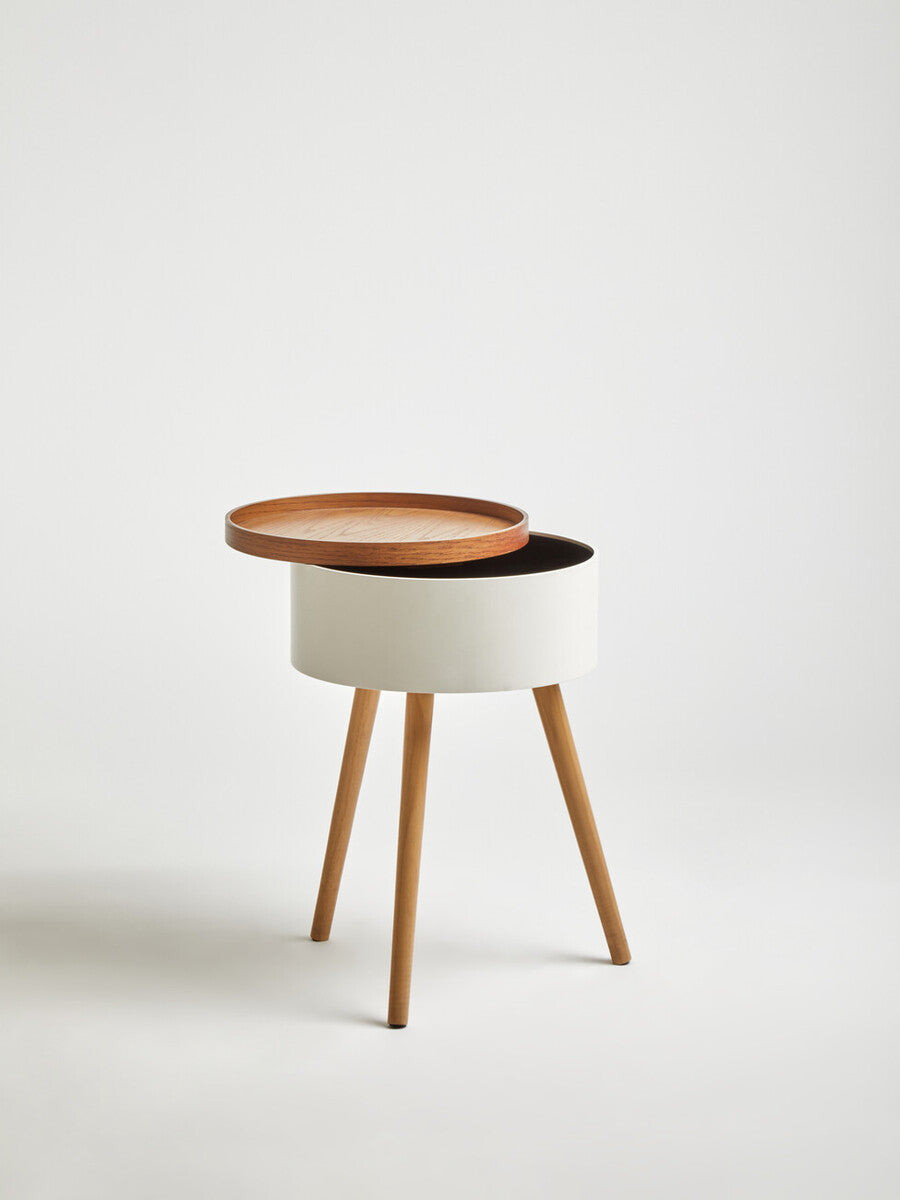 Viborg Storage Side Table