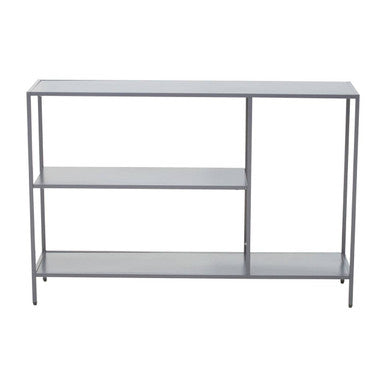 Acero Grey Metal Console Table