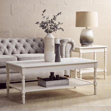 Heritage White Coffee Table