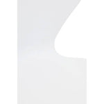 Laila White Seat And Gold Finish Legs Dining Chair