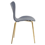 Laila Dining Chair With Grey Seat