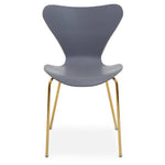 Laila Dining Chair With Grey Seat
