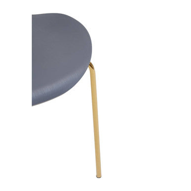 Laila Dining Chair With Grey Seat