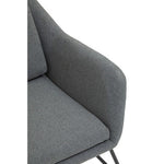 Stockholm Grey Fabric Chair