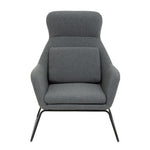 Stockholm Grey Fabric Chair