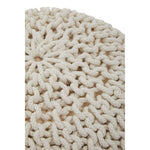 Kids Knit Cream Pouffe