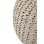 Kids Knit Cream Pouffe