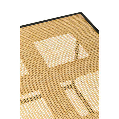 Depok Rattan And Metal Coffee Table