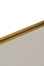 Avento Gold Finish Console Table