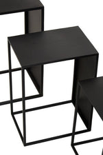 Avento Set Of Three Rectangular Nesting Tables