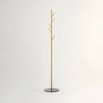Avento Gold And Black Coat Stand