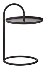 Trosa Black Hanging Top Side Table
