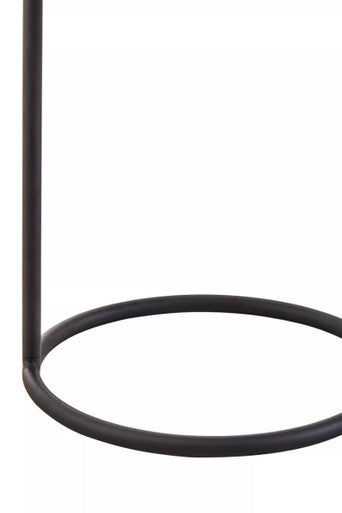 Trosa Black Hanging Top Side Table