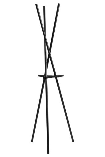 Rostok Matt Black Coat Stand