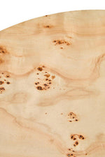 Mota Burl Wood Design Round Coffee Table
