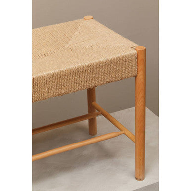 Bandar Natural Rope and Beechwood Bench