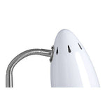 Flexi White Gloss Desk Lamp