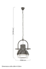 Industrial Revolution Pendant Light