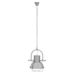Industrial Revolution Chrome Pendant Light