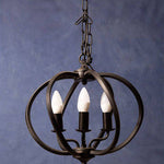 Aspen Matt Black Iron Pendant Light