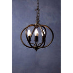 Aspen Matt Black Iron Pendant Light