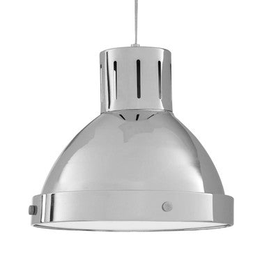 Jasper Bowl Shaped Pendant Light with Chrome Finish