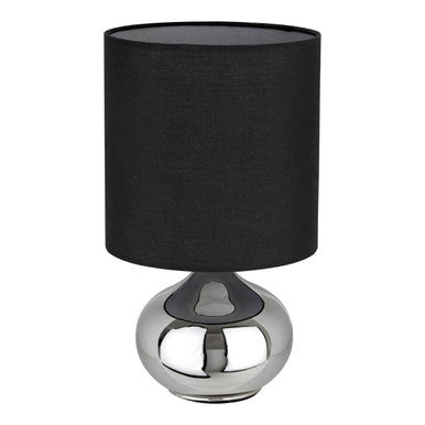 Niko Black Fabric Shade Table Lamp