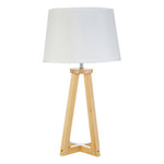 Brett Pine Wood Table Lamp