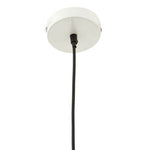 Brant White Metal Pendant Light