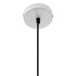 Brook White Metal Pendant Light