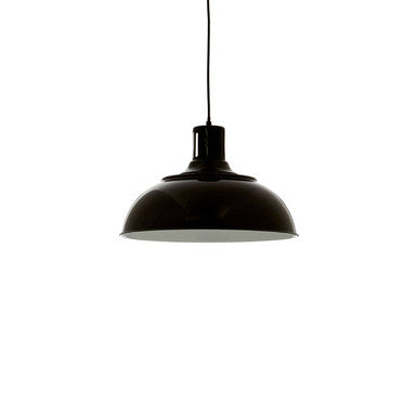Brook Black Metal Pendant Light