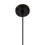 Brook Black Metal Pendant Light