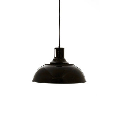 Brook Black Metal Pendant Light