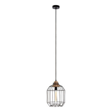 Beacan Black Metal Wire Pendant Light