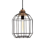 Beacan Black Metal Wire Pendant Light