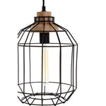 Beacan Black Metal Wire Pendant Light